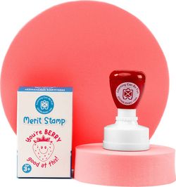 MERIT STAMP - STRAWBERRY - YOU'RE BERRY GOOD AT THIS 9314289038427