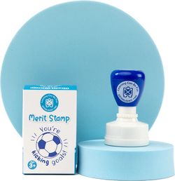 MERIT STAMP - SOCCER BALL - YOU'RE KICKING GOALS 9314289038656