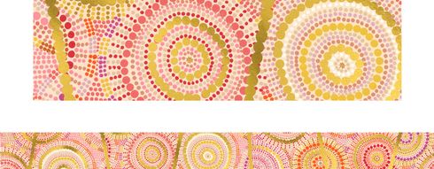 Rainbow Dreaming - Large Foil Border