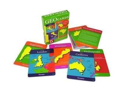 GEOCARDS WORLD COUNTRIES AND CAPITALS 850818001160