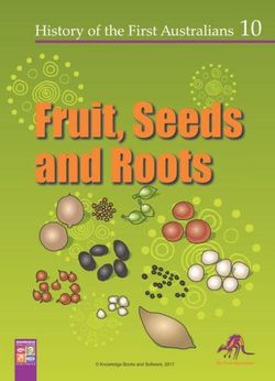 FRUIT, SEEDS AND ROOTS