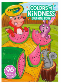 Colouring Book 96 Page Crayola Colours of Kindness