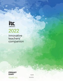 Primary Innovative Teachers Companion 2022