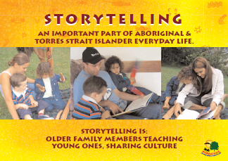 Indigenous Storytelling Poster 300mm x 420mm KA0704