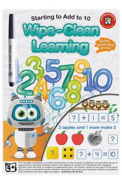 Wipe-Clean-Learning-Starting-To-Add-To-10