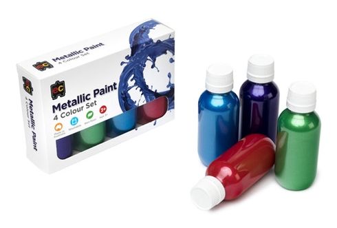 Rainbow Paint Metallic - Set of 4 x 100ml 9314289030667