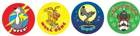 Stickers - Happy Dogs - Pk 96 MS036