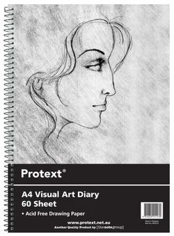 Visual Art Diary A4 110GSM - 60 Leaf 9314649050106