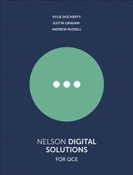 Nelson Digital Solutions for QCE Units 1-4 Student Book with 4 Access Codes 9780170420655