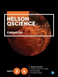 Nelson QScience Chemistry Units 3 & 4 Student Book with 4 Access Codes