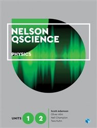 Nelson QScience Physics Units 1 & 2 Student Book with 4 Access Codes