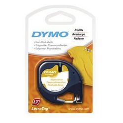 Label Tape Dymo Letra-Tag Cloth Labels 071701187710