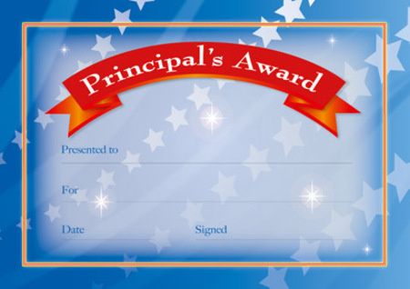 Certificates - Principal Banner  - Pk 200 PC332