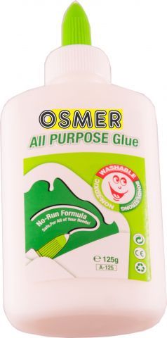 PVA Glue 125ml Osmer All Purpose - with twist top closure 9313023011252