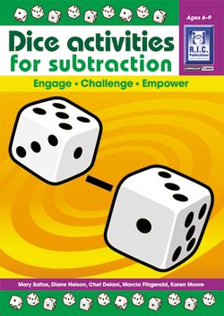 Dice Activities - Subtraction Ages 6 - 9 9781741269734