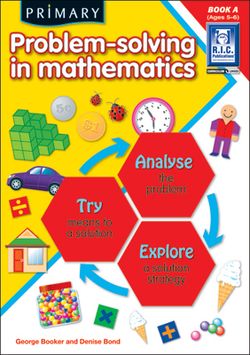 Problem Solving in Mathematics Book A Ages 5 - 6 9781741265316