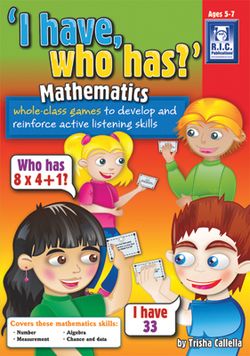 I Have Who Has? Maths Ages 5 - 7 9781741268836