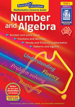 Number and Algebra Year 3 Ages 8 - 9 9781921750717