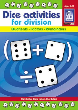 Dice Activities for Division Ages 8 - 10 9781922116116