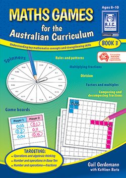 Maths games for the Australian Curriculum Book 3 9781922116925