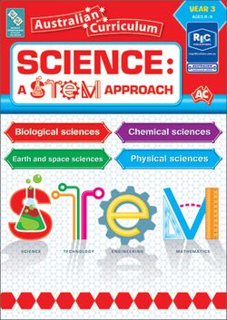 Science: A STEM approach Year 3 9781925431964