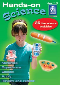 Hands on Science Ages 11+ 9781741265408