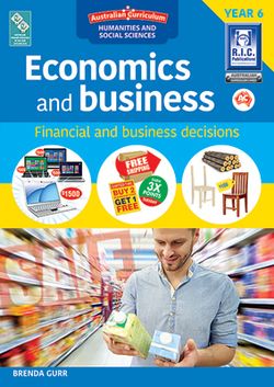 Australian Curriculum Economics and business Year 6 9781925431926
