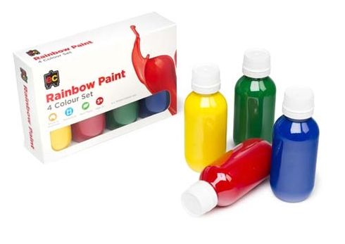 Rainbow Paint - Set of 4 x 100ml 9314289011253