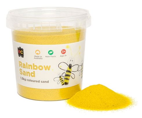 Rainbow Sand 1.3kg Yellow 9314289020996
