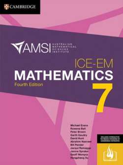 ICE-EM Mathematics Year 7 4e Print & Digital