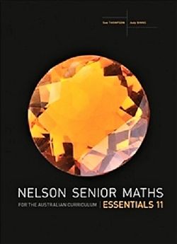 Nelson Senior Maths Essentials 11 for the Australian Curriculum 