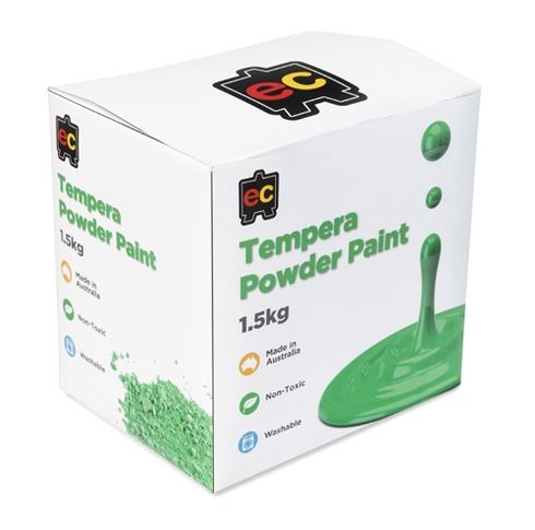 Tempera Powder Paint 1.5kg Brilliant Green 9314289005528