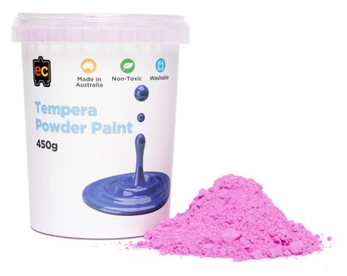 Tempera Powder Paint 450gm Pink 9314289031398