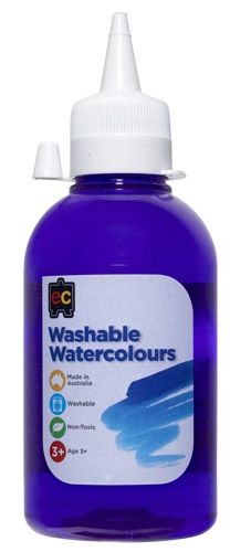 Washable Watercolour Paint 250ml Purple 9314289027353