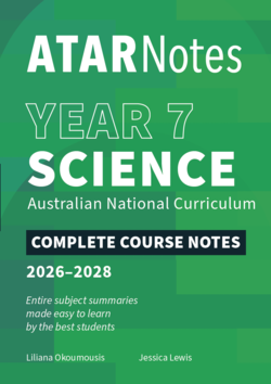 ATAR NOTES YEAR 7 SCIENCE NOTES 2026 - 2028 | Harleys - The Educational ...
