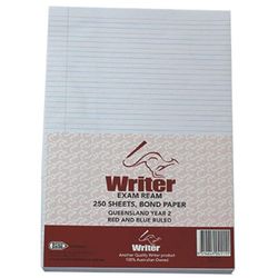 Lined Paper A4 Pk 250 Sheets Year 2 Rule Qld Portrait 9314649041111