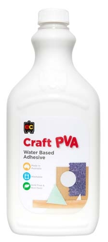 EC Craft PVA Glue 2ltr 9314289003531