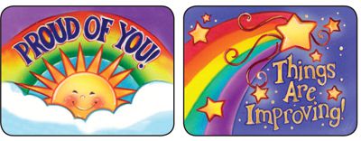Rainbow Promises Success Stickers EU657303