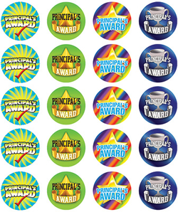 Stickers - Principal&#039;S Award - Pk 100  RIC9234
