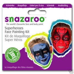 Snazaroo Superhero Face Paint Pack 2770000597654