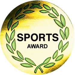 Sports Award Gold Foil Stickers 9317331030882