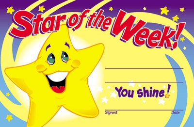 Star of the Week! Recognition Awards 0078628081077