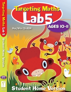 Targeting Maths Lab 5 CD-ROM (Ages 10-11) (Student Home Version) 9781920728786