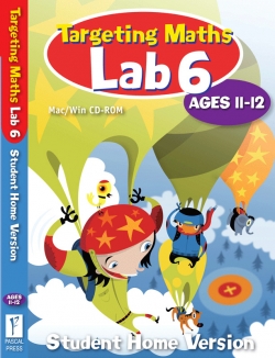 Targeting Maths Lab 6 CD-ROM (Ages 11-12) (Student Home Version) 9781920728793