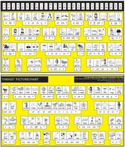 Thrass Picture Chart Desk Size | Harleys - The Educational Super Store