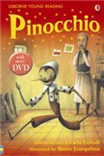 Usborne Young Reading Series 2 - Pinocchio With Story Dvd 9780746085790