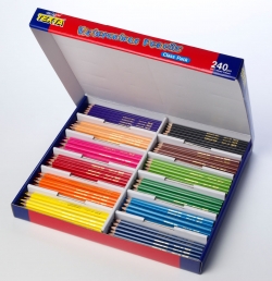 Water Colour Pencils Pack 240 Texta 9311960357884