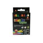 Wax Crayons Regular Pack of 16 Micador Colourfun (Assorted Colours, Pack of 16) 9313306016691