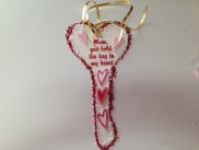 Paper Shapes Mum Key With Verse (Pack of 10) 2770000923385