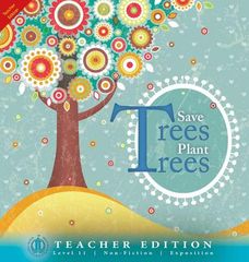 Literacy Tower - Level 11 - Non-Fiction - Save Trees Plant Trees - Teacher Edition 9781776502271